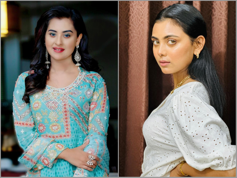 উচ্ছ্বসিত চিত্রনায়িকা বুবলী ও ইধিকা উচ্ছ্বসিত চিত্রনায়িকা বুবলী ও ইধিকা