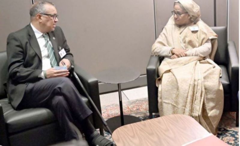 WHO chief praises Bangladesh government for health development