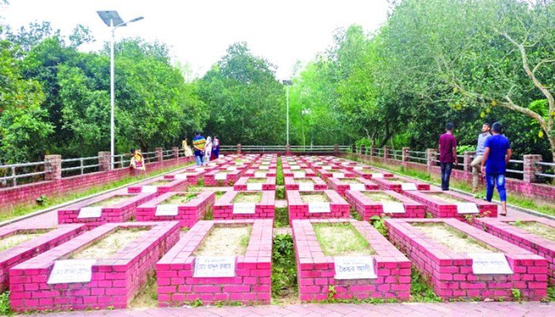 Burial places of 20,000 martyred freedom fighters will be preserved