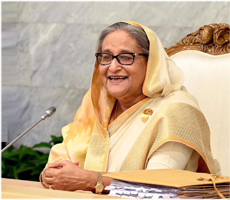 Sheikh Hasina retuning home after attending G20 Summit in India today
