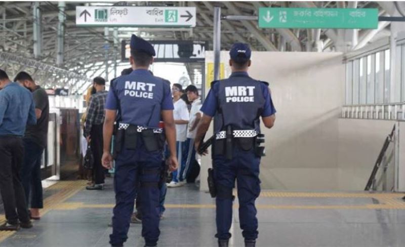 'MRT Police' takes over charge of metro rail's security