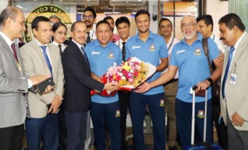 ICC World Cup 2023: Bangladesh team reaches India ICC World Cup 2023: Bangladesh team reaches India