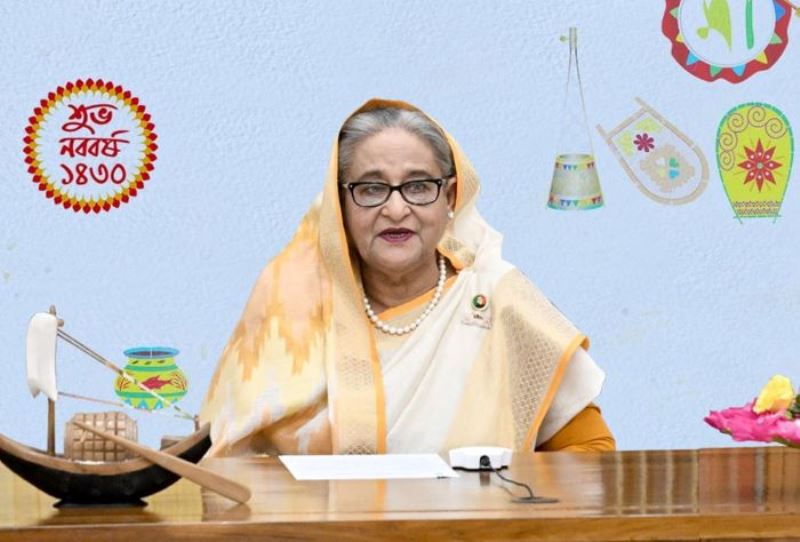 PM wishes to build a happy, smart Bangladesh on Bengali New Year