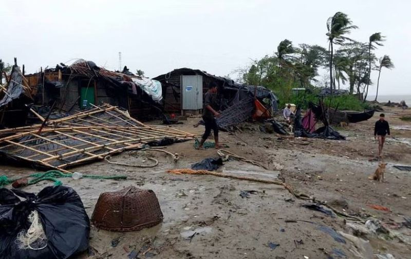 12,000 houses damaged by cyclone Mocha in Cox's Bazar