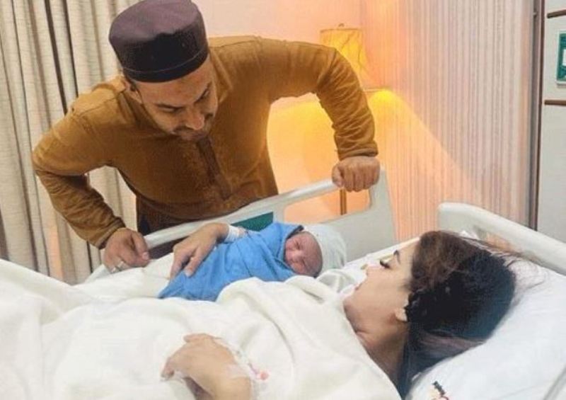 Actress Mahiya Mahi welcomes baby boy
