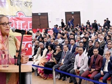 Prime Minister Hasina urges expats to counter conspiracy against Bangladesh