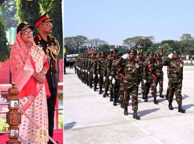 Empowering Armed Forces to face any situation: PM Hasina