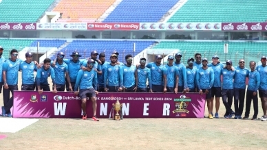 চট্টগ্রাম টেস্ট: বাংলাদেশকে ১৯২ রানে হারিয়ে সিরিজ জিতল শ্রীলঙ্কা