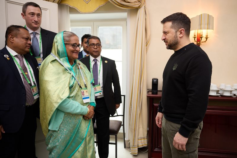 PM Hasina holds meeting with Ukrainian President in Munich