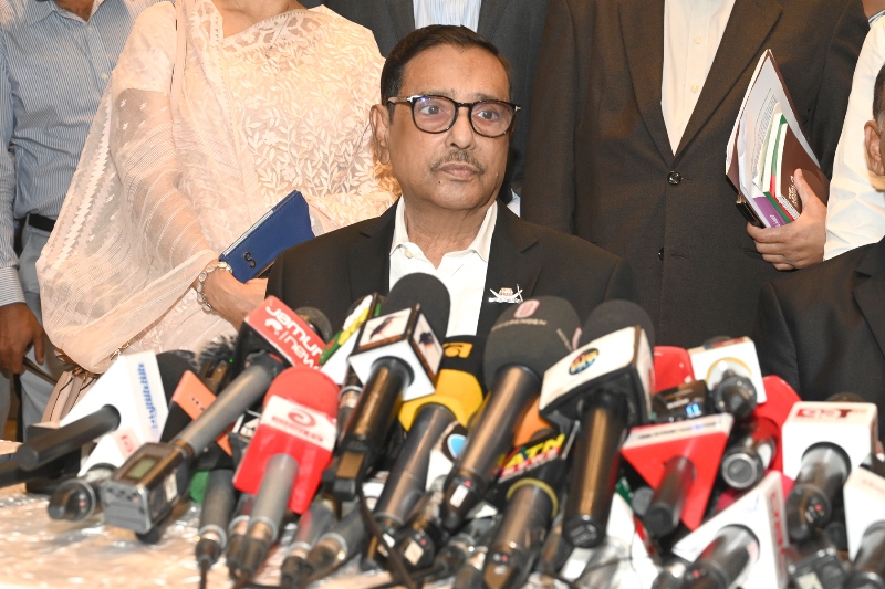 There is no democratic and constitutional crisis in country: Obaidul Quader