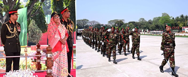Empowering Armed Forces to face any situation: PM Hasina