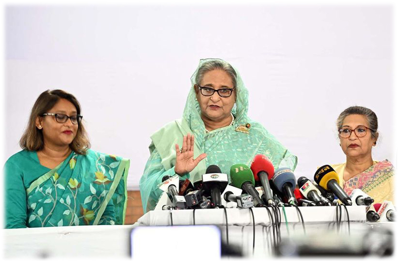 National election: Sheikh Hasina's Awami League re-elected to power for fifth term