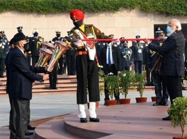 ভারতের মাটিতে বিজয় দিবস পালিত হল