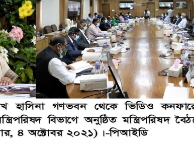 Sheikh Hasina addresses crucial video conference