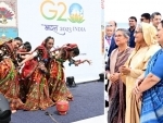 PM Sheikh Hasina arrives in India's New Delhi to attend G-20 Summit